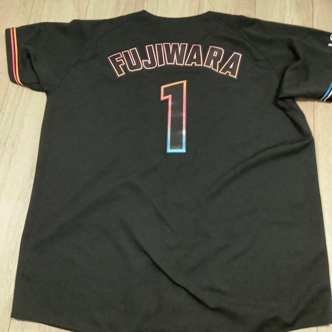 千葉ロッテマリーンズ 藤原恭大 ブラックサマーユニフォーム Oサイズ