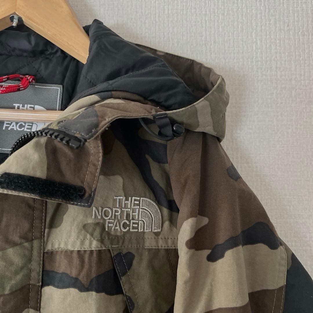 THE NORTH FACE 迷彩柄 スキー キッズスノボ ウェア 130