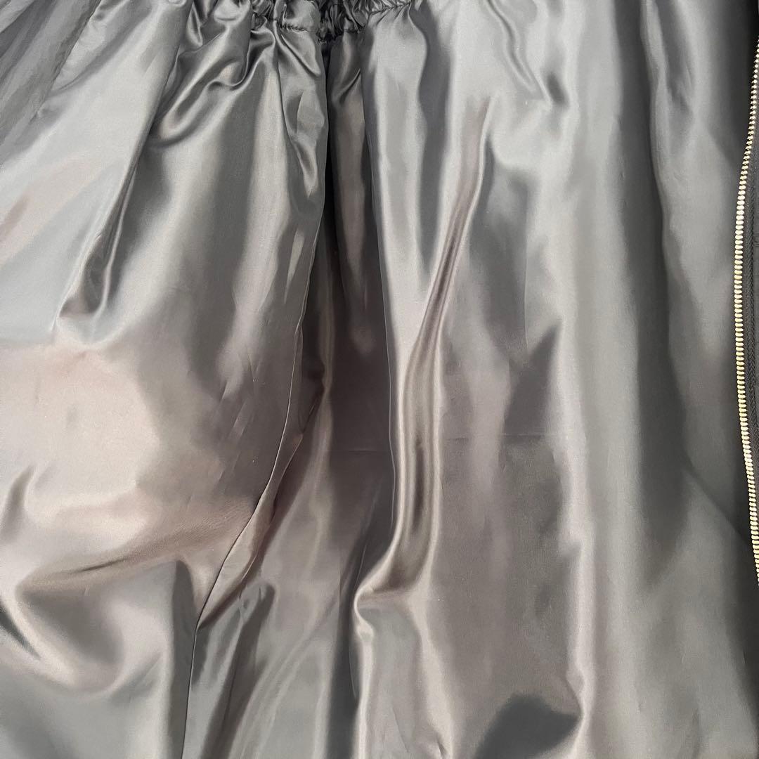 【three square】スリースクエア/キルティングロングコート/very