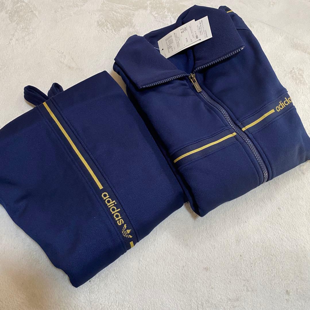 70s 箱付き デサント adidas テクノ ジャージ セットアップ O