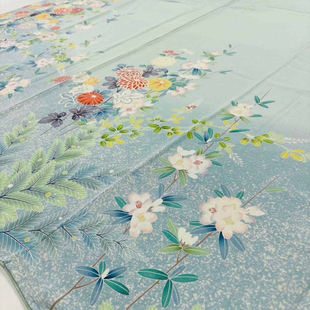 正絹訪問着4点フルセット◎全品未使用！こだわりコーディネート品格シリーズa12