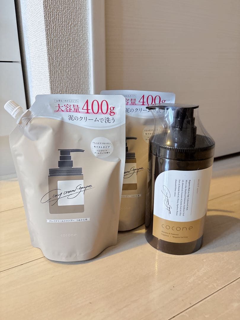 cocone ココネシャンプー　　ココネクレイクリームシャンプー