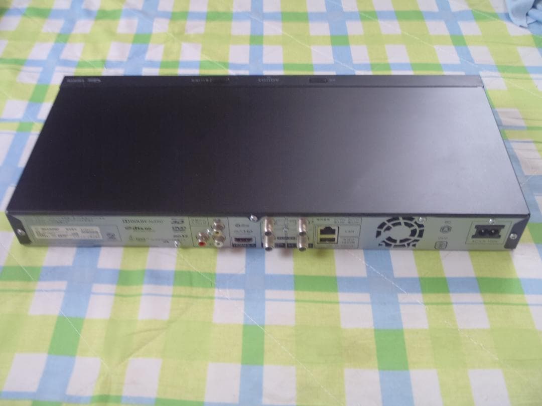 SHARP　AQUOS　ブルーレイレコーダー　BD-NW510　２０１６年製