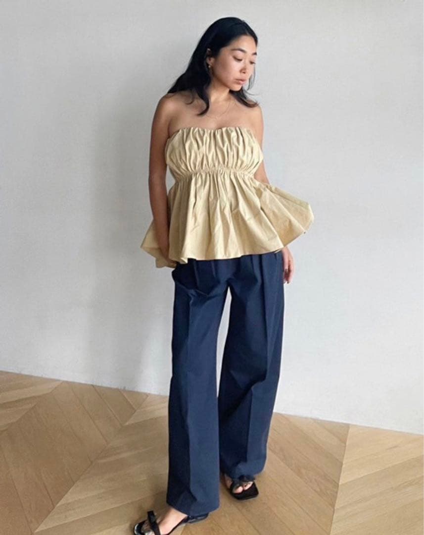 SRLウエストShapeパッドinベアトップス ハニーベージュM 新品未使用