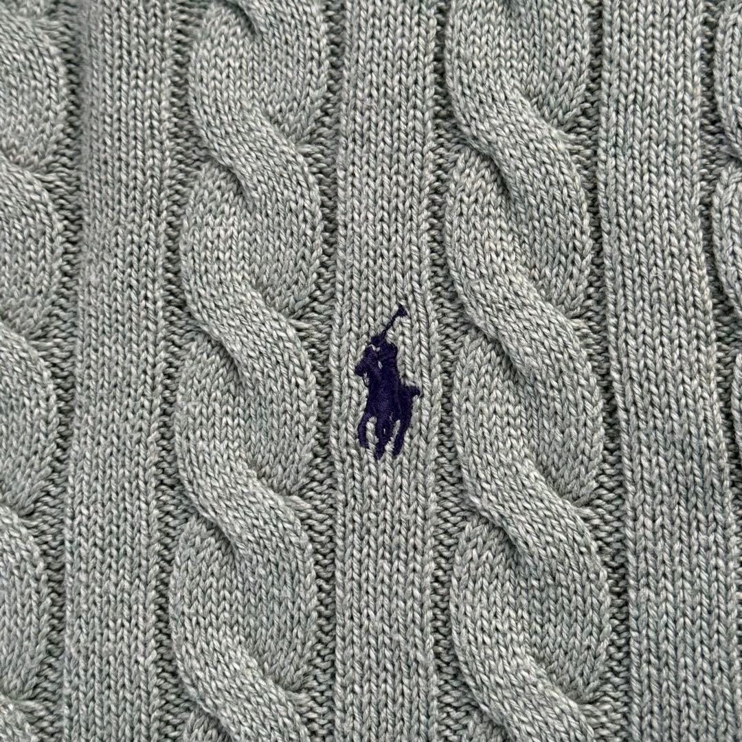 【極美品】 現行　POLO RALPH LAUREN Lサイズ　ケーブルニット