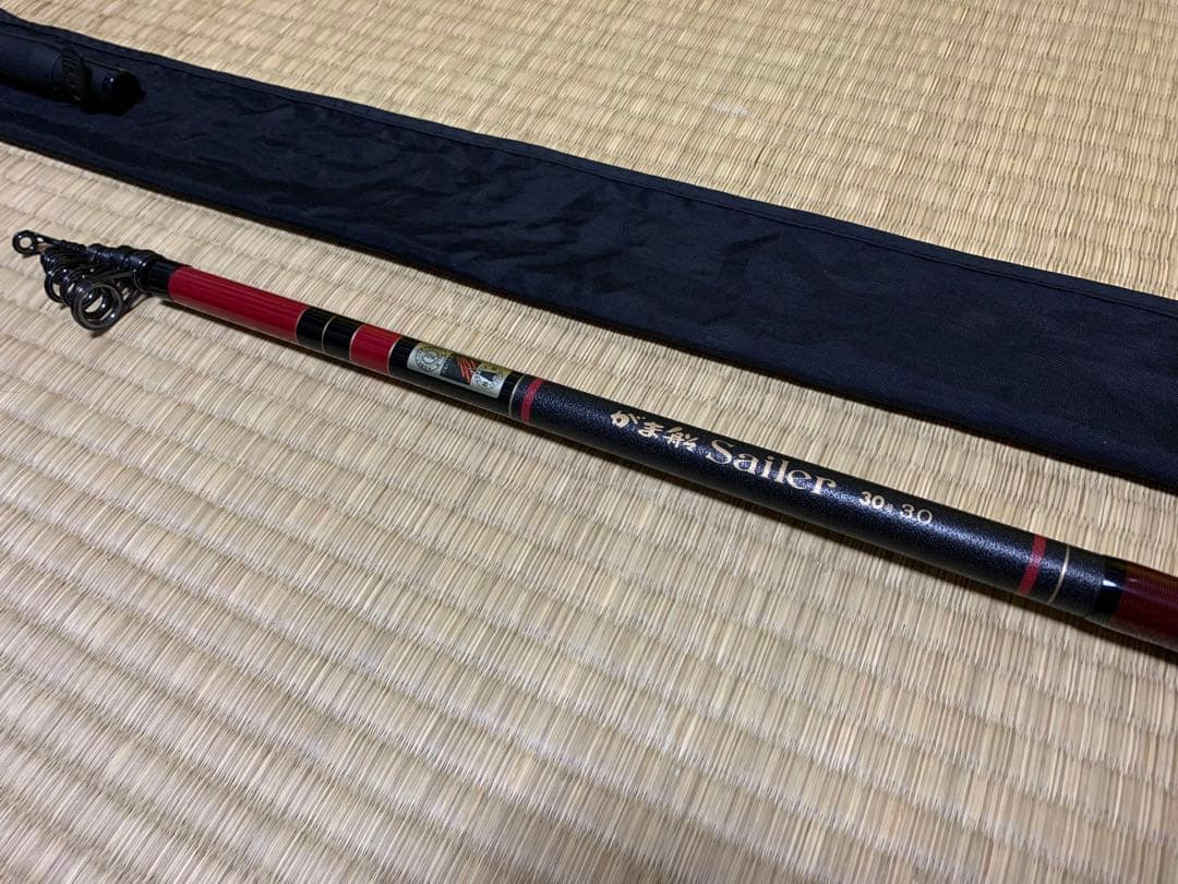 ダイワケブラーカーボ磯1号5.3m&オリムピックスパイラルSS磯3号5.4m