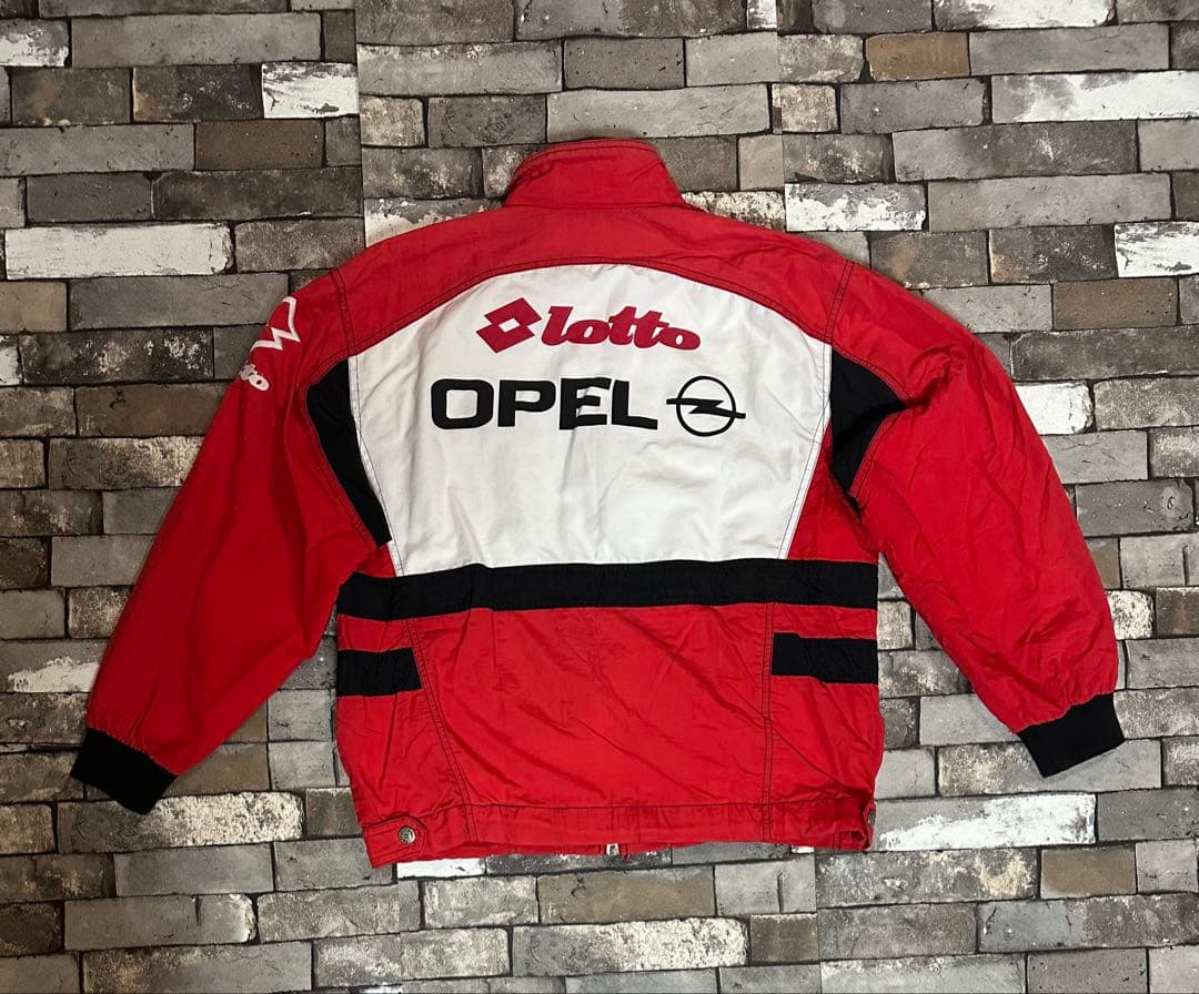 90's Lotto ACミラン OPEL ナイロン トラックジャケット