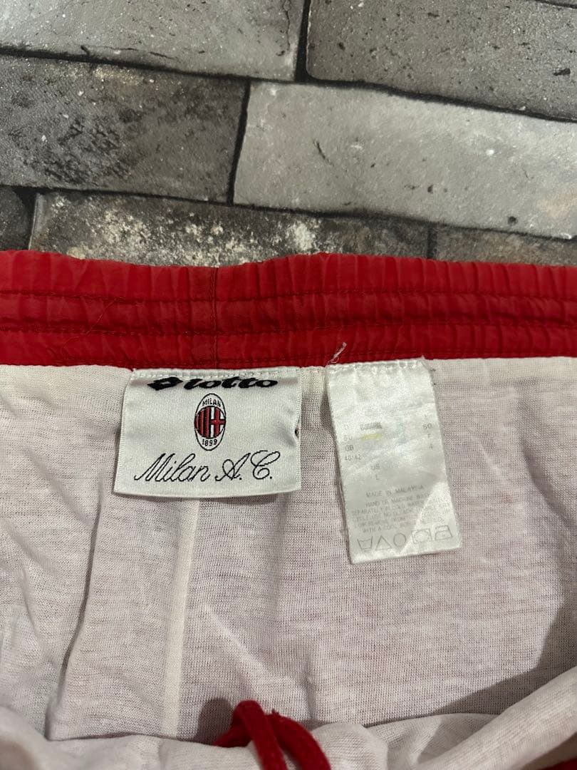 90's Lotto ACミラン OPEL ナイロン トラックジャケット