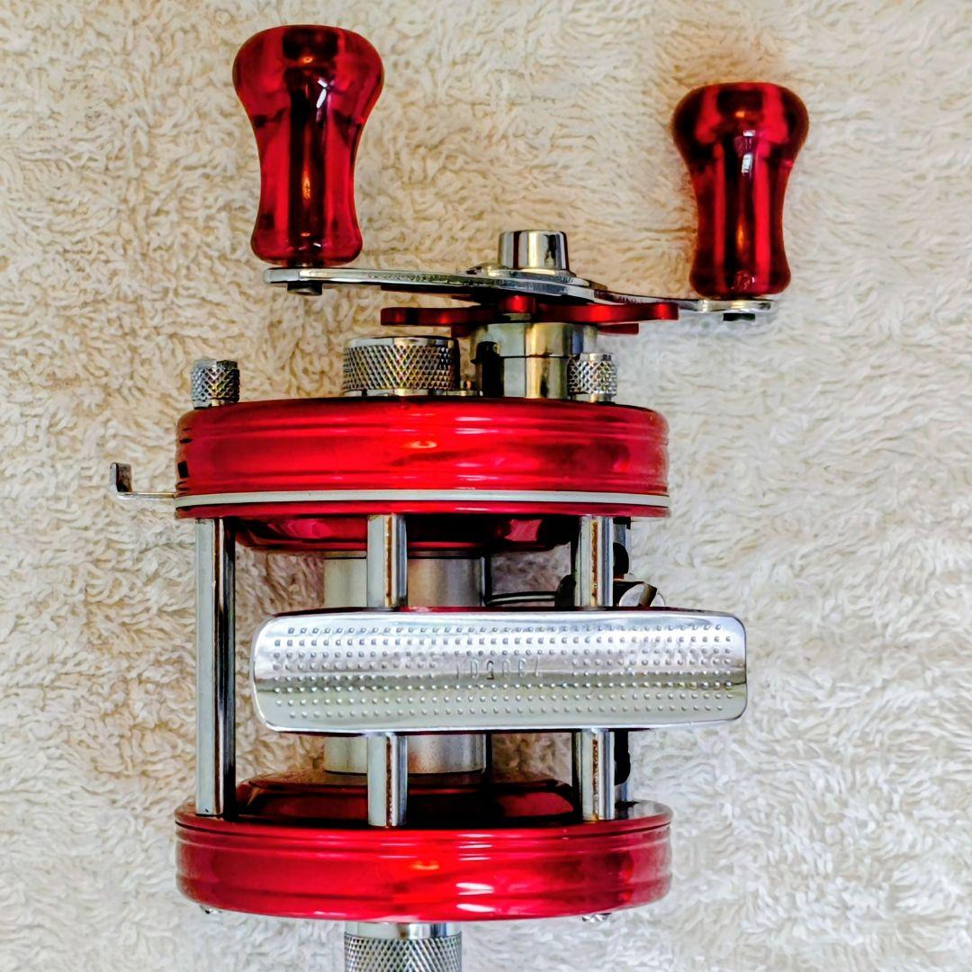 ABU Ambassadeur 5000 Red BigA パワハン 皮ケース付 - メルカリ