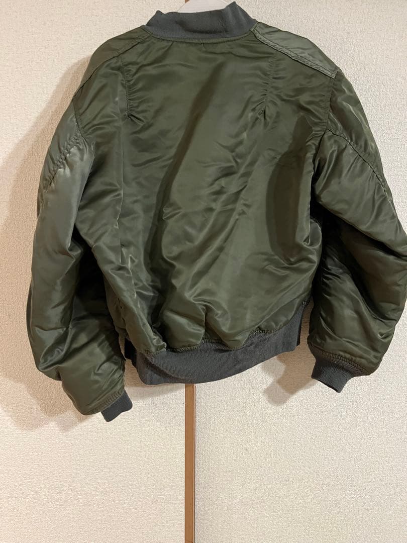 90s Alpha ma-1 MIL-J-82790J M カーキ USA