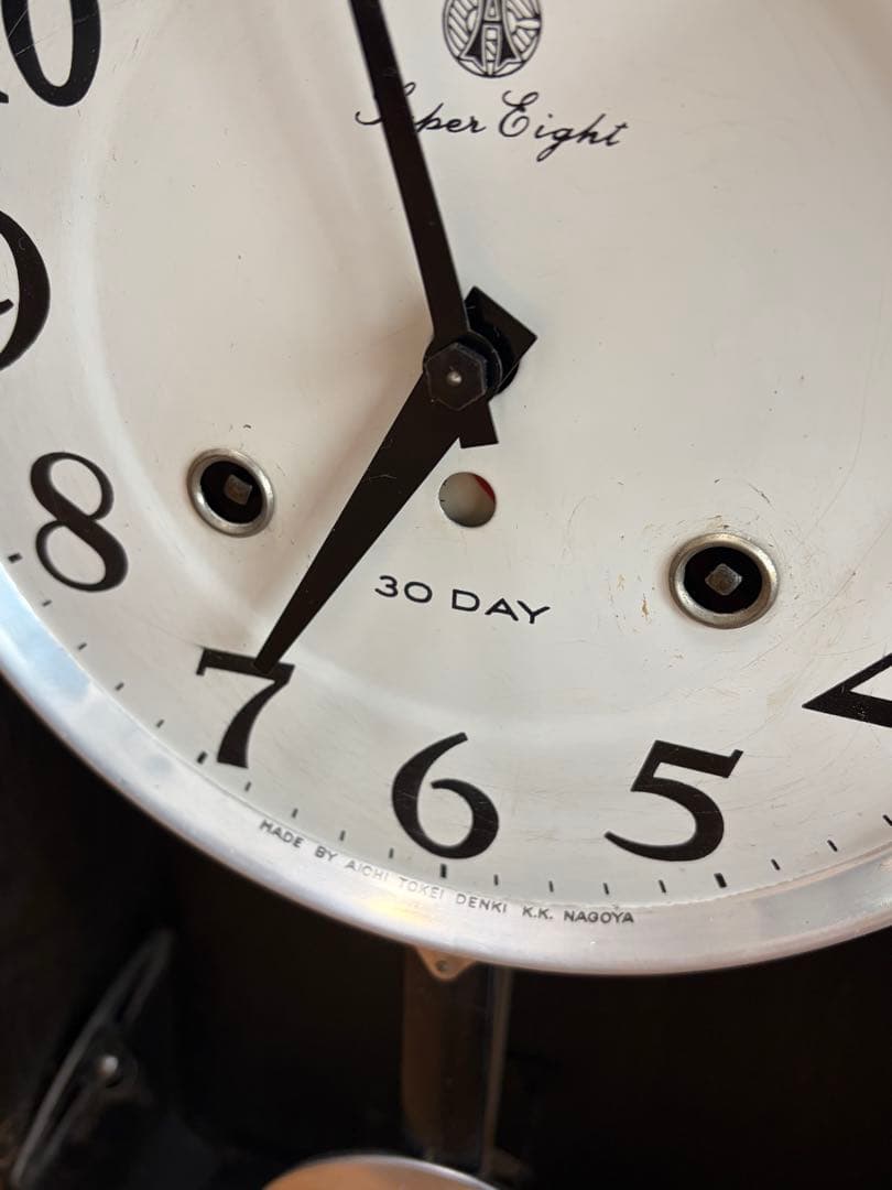 昭和レトロ　愛知時計 振り子時計