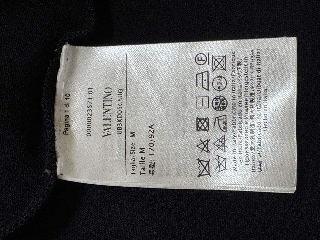 【極美品】VALENTINO シースルー ブラック ワンピース