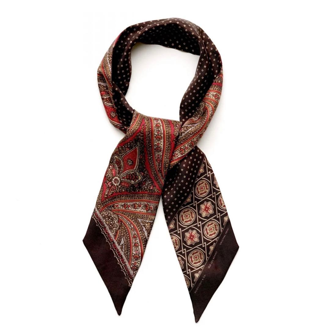 OLD JOE SILK SCARF TIE ESPRRESO L108162557 - 小物安い 通販