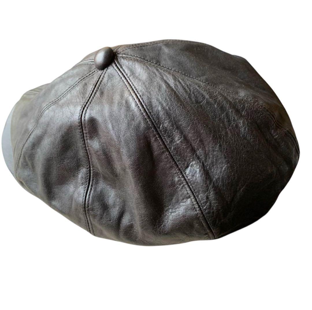 希少OLD JOE オールドジョー オールレザー キャスケット 山田蓮 森下直哉