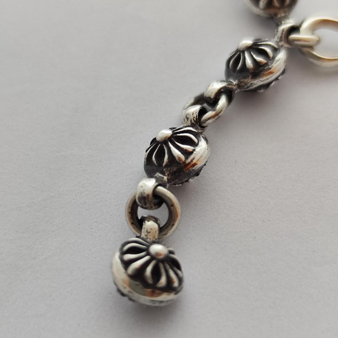 CHROME HEARTS クロムハーツ#1クロスボールブレスレット SV925