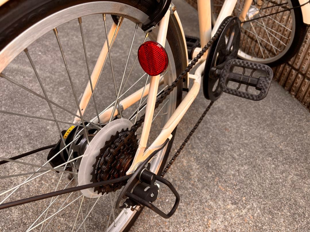 直接引き取り限定】Cream Mini 20インチ・6段変速 自転車 - メルカリ