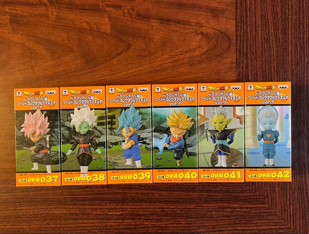 箱未開封】ドラゴンボール超 ワールドコレクタブルフィギュア vol.7 全