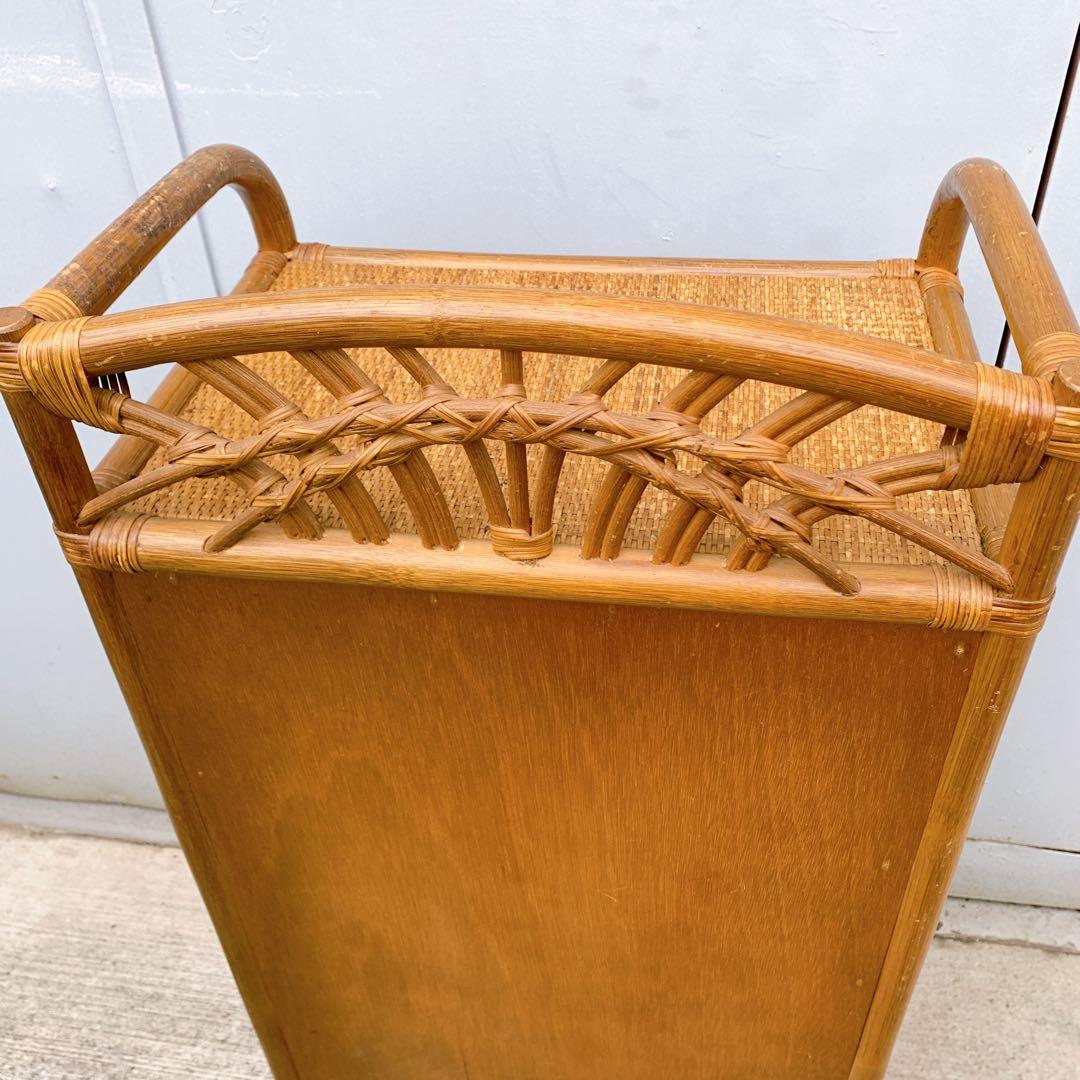 【送料込】KOIZUMI ラタン家具 籐 ラタン チェスト 飾り棚 収納タンス