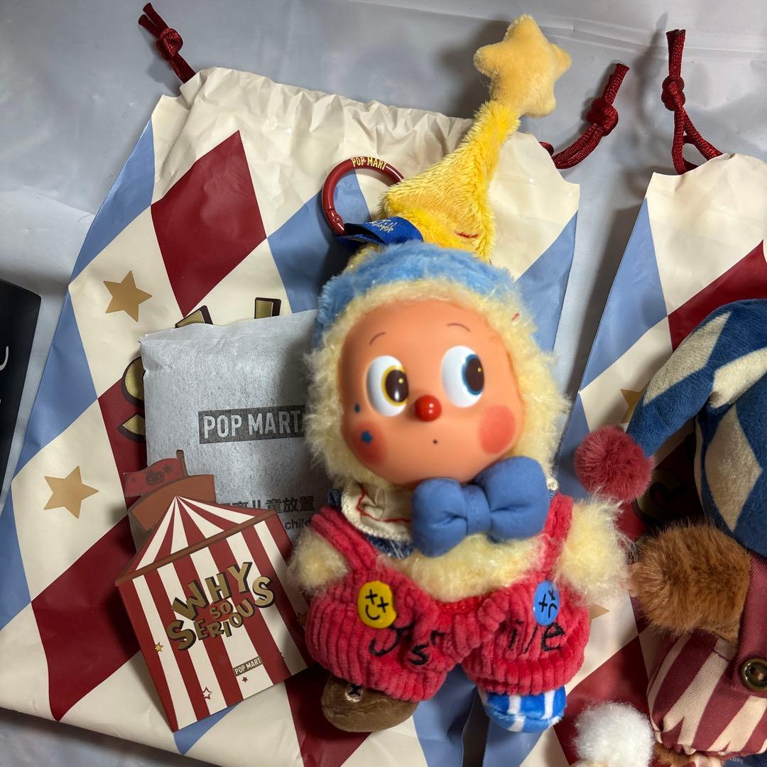 POPMART ラブブ WHY SO SERIOUS ぬいぐるみ7体セット - メルカリ