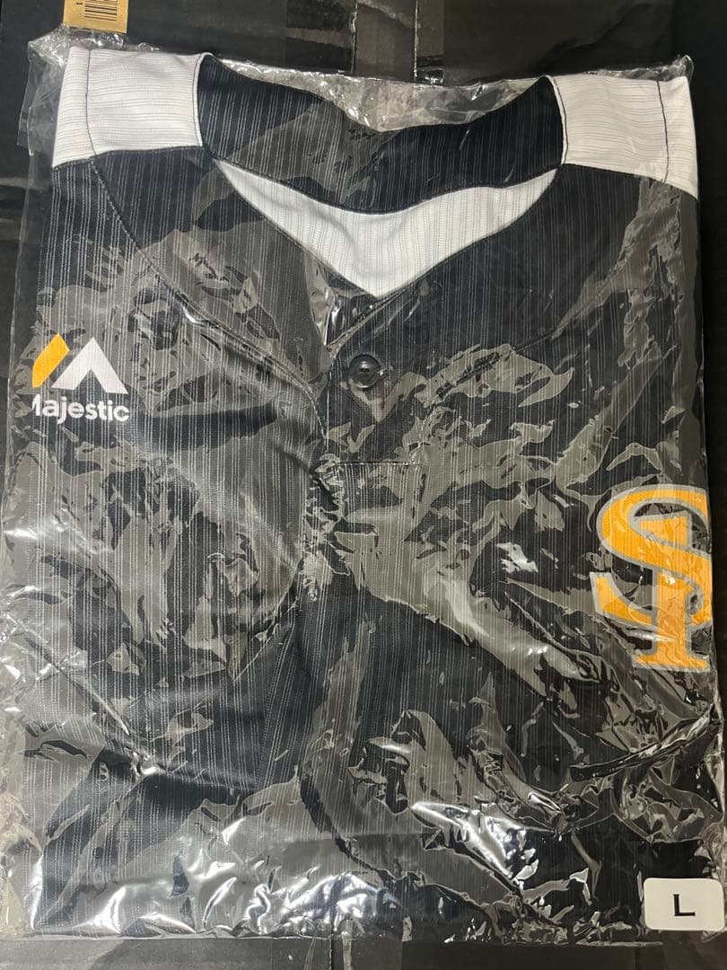 SoftBank Hawks プロコレ トレーニングウェア 半袖 Lサイズ