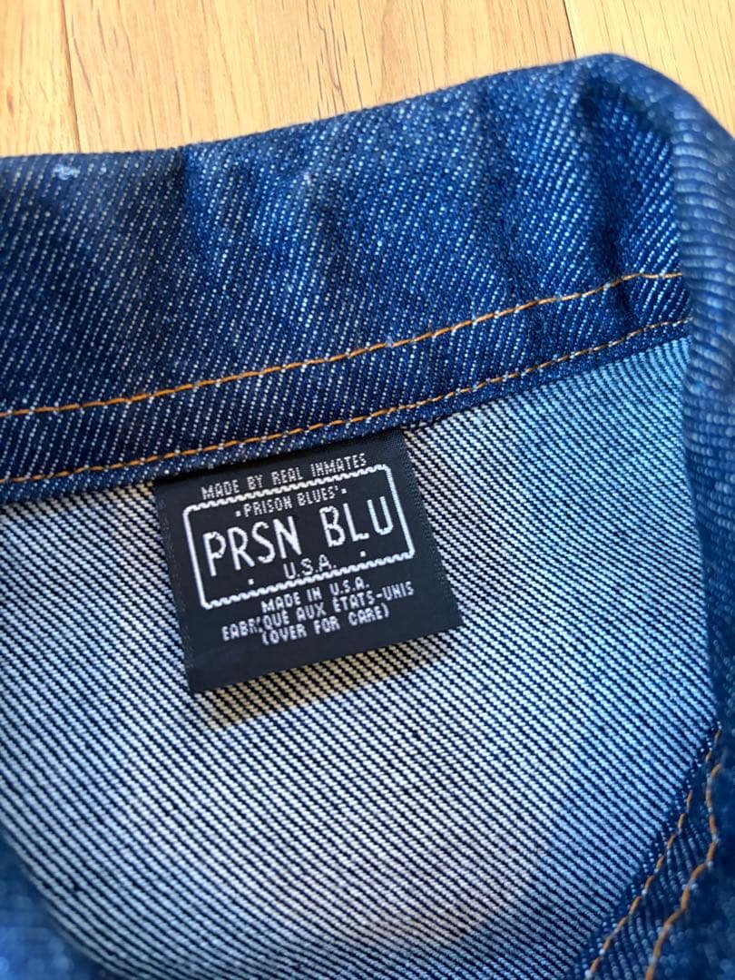 美品 プリズンブルース PRISON BLUES デニム セットアップXSW28