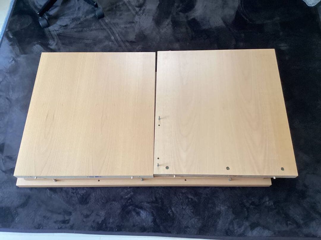 無印良品　ブナ材デスク