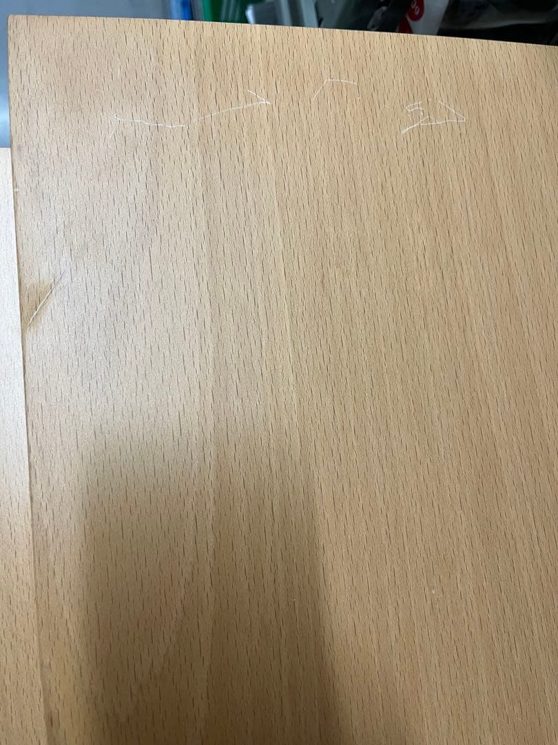 無印良品　ブナ材デスク