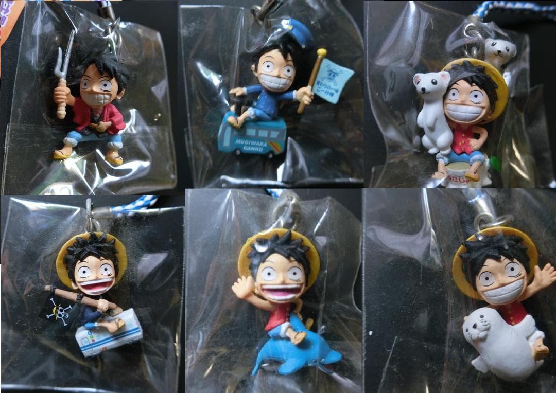 星野源 ワンピースご当地ルフィ＆エースストラップ　46個セット