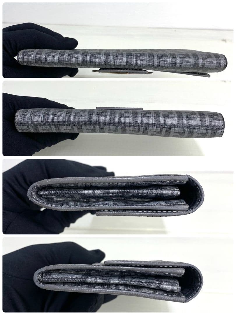 FENDI マンマバケット FF金具 長財布 ズッキーノ