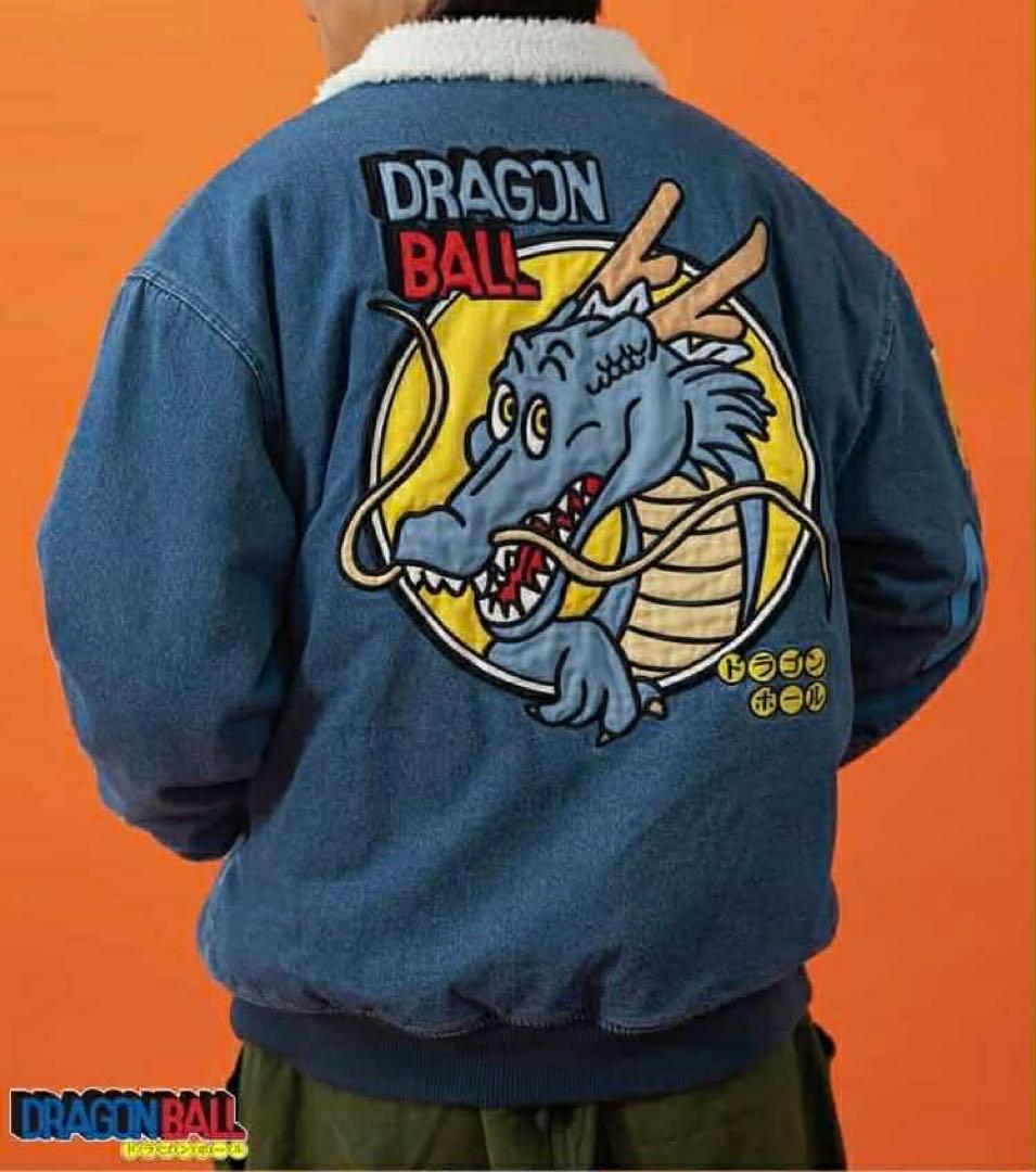 BREEZE ドラゴンボールコラボ_デニムボアジャケット