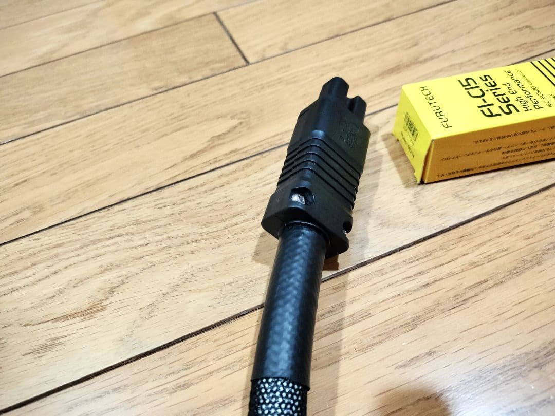 oyaide TUNAMI NIGO PCOCC-A 自作電源ケーブル約1.2m