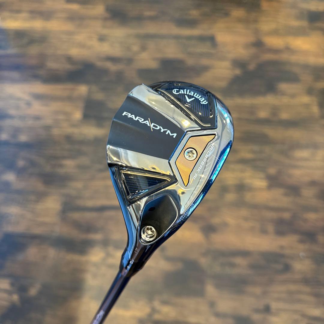 週末値下げ ヘッドのみ パラダイム ユーティリティ21° ハイブリッド