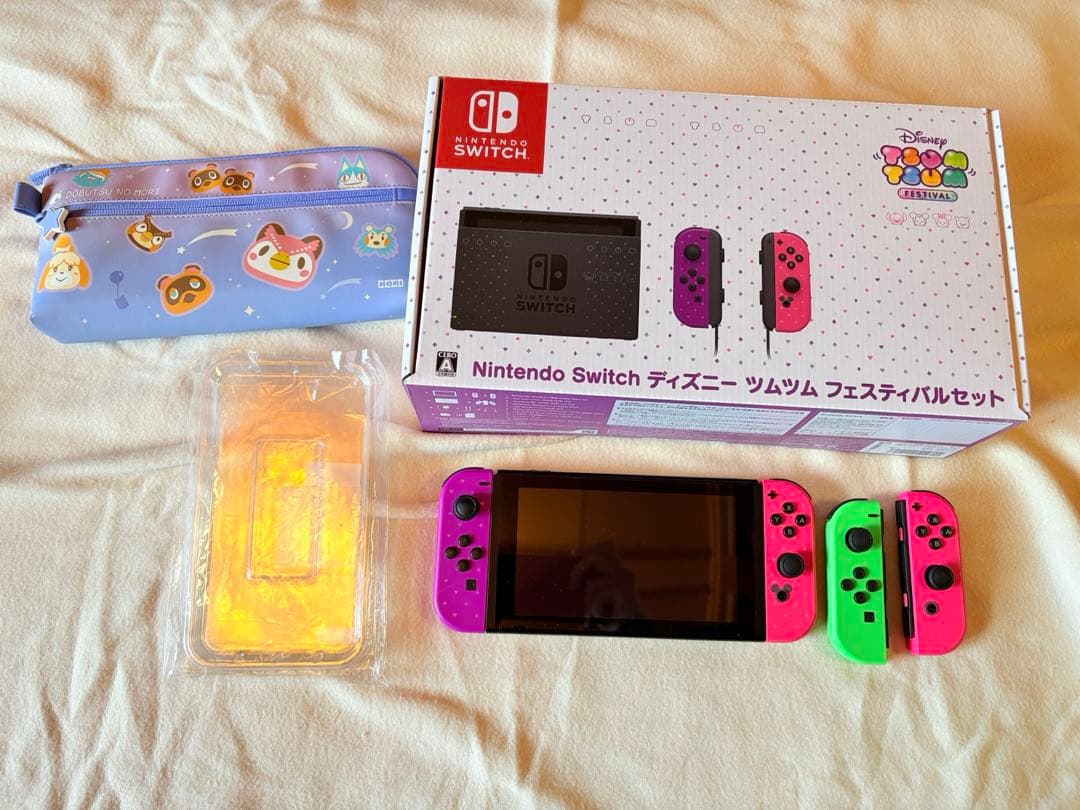 美品　Nintendo Switch ディズニー　ツムツムエディション　完品