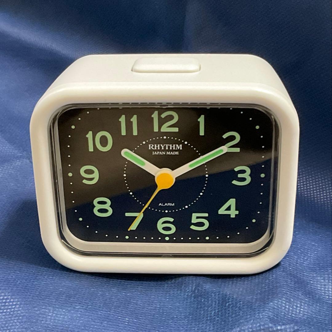 昭和レトロ】リズム 目覚まし時計【Rhythm ジャプレクラフト】 - メルカリ