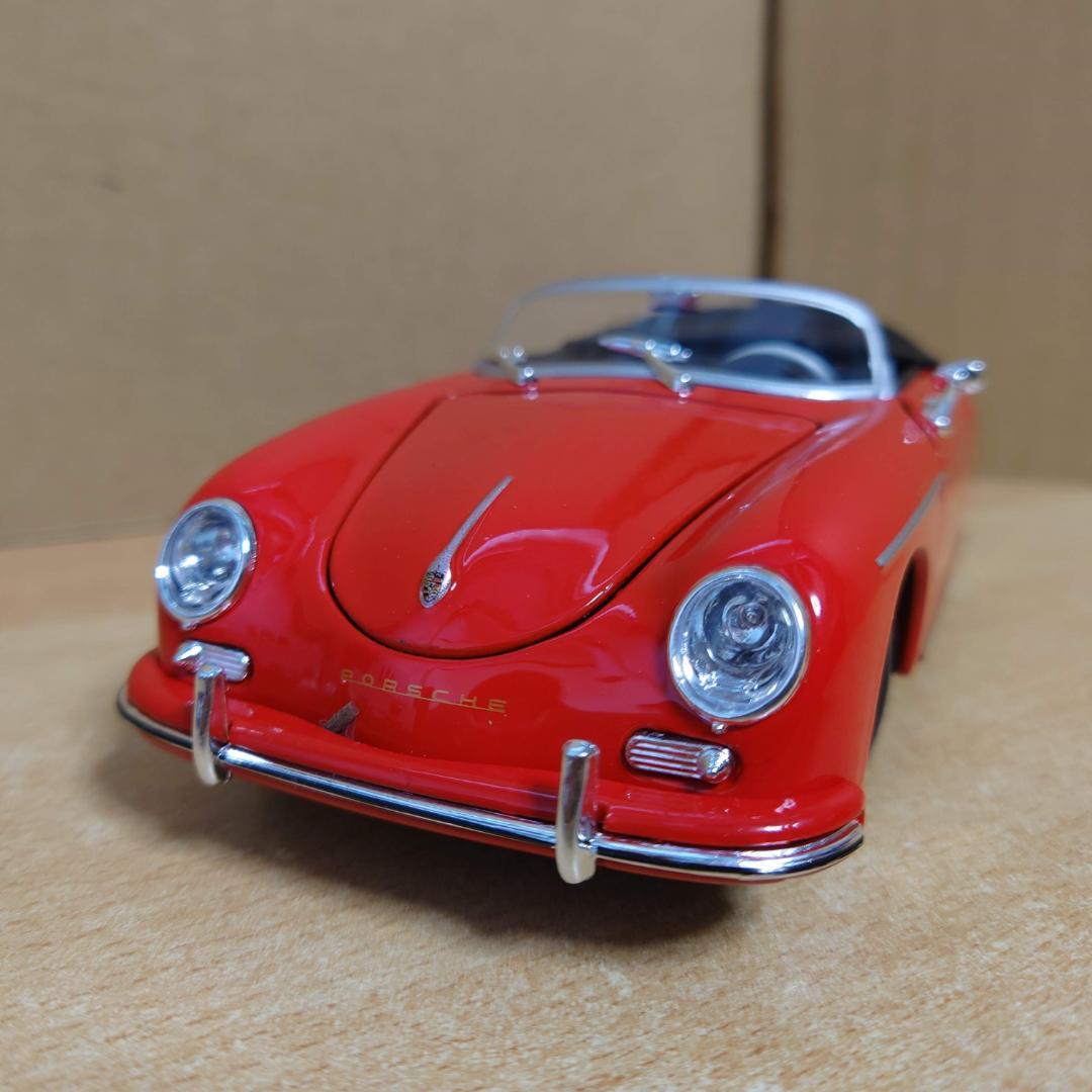1/24 ポルシェ 356A スピードスター コンバーチブル レッド WELLY