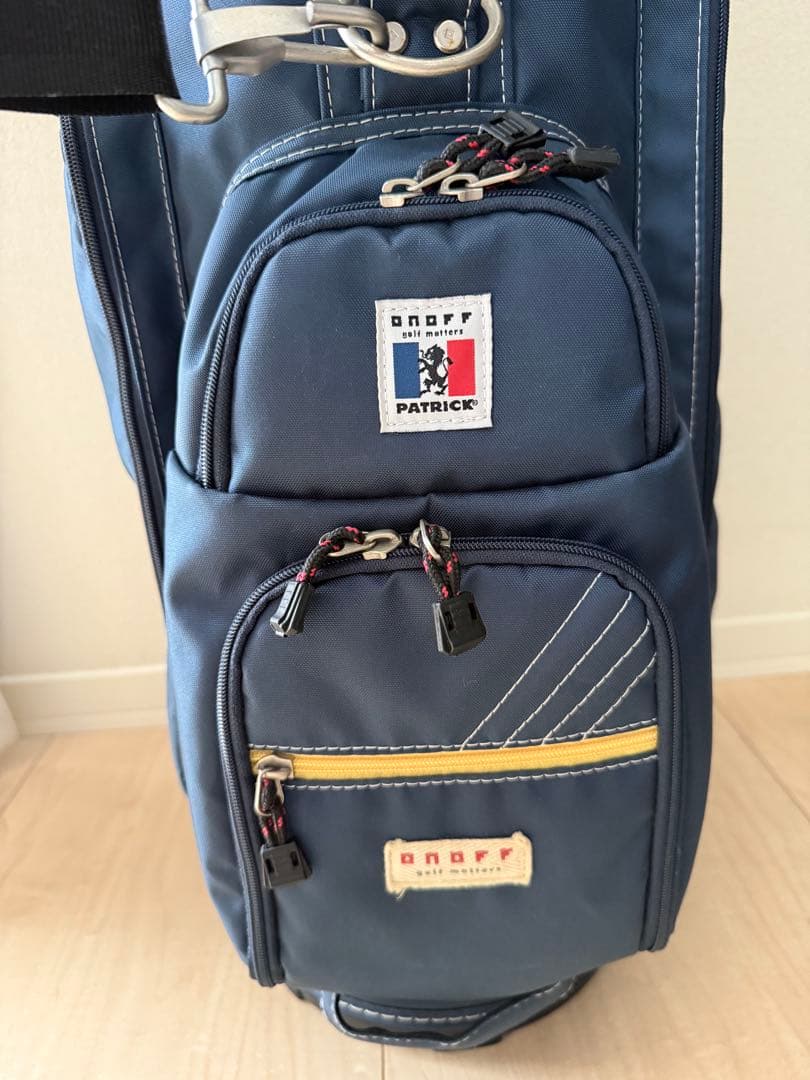【クラブカバーセット】ONOFF×PATRICK キャディバッグ