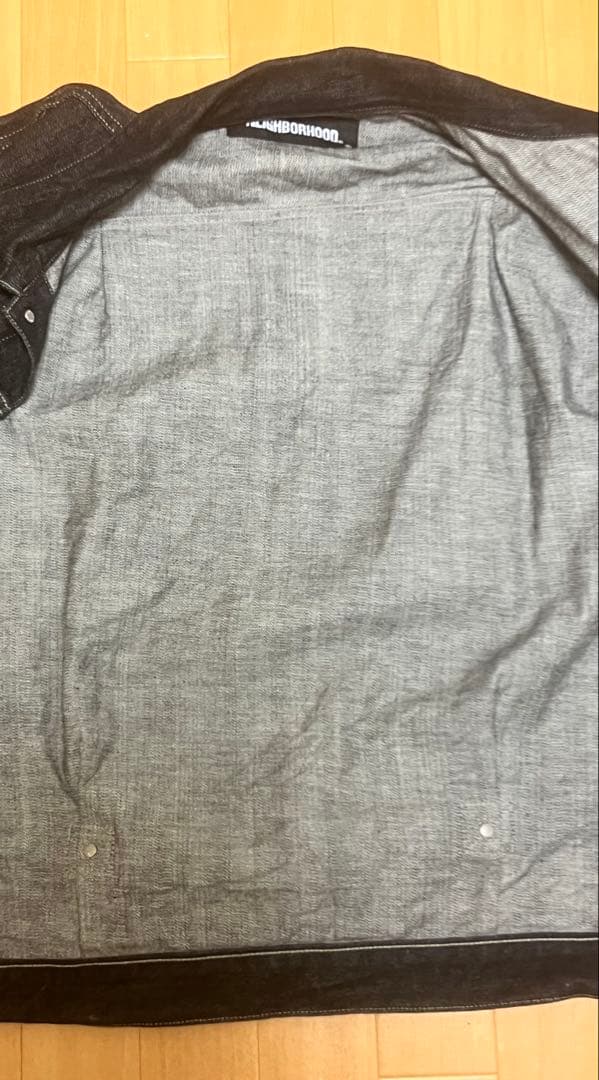 【早い者勝ち】NEIGHBORHOOD デニムジャケット　ブラック