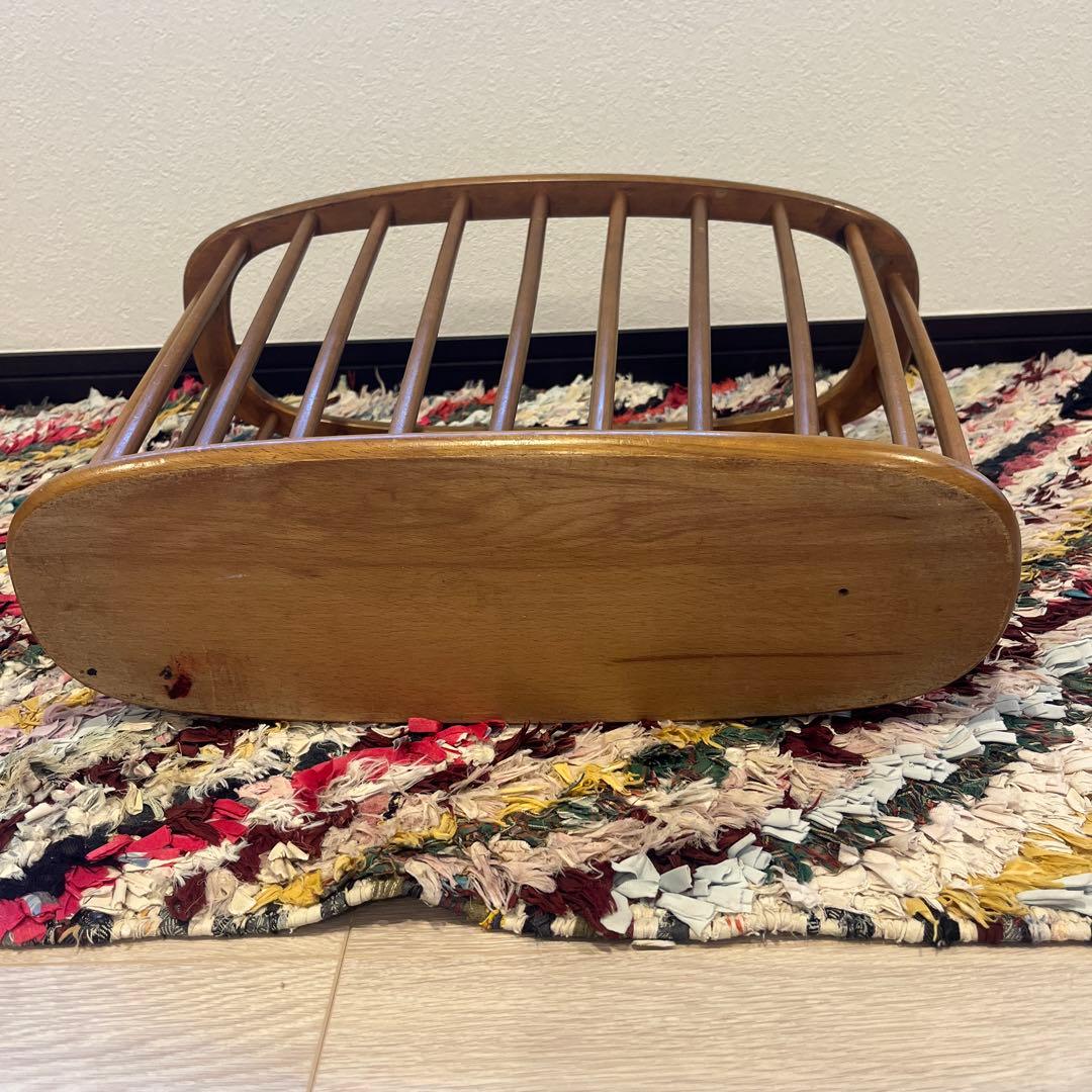 vintage ヴィンテージ マガジンラック かご