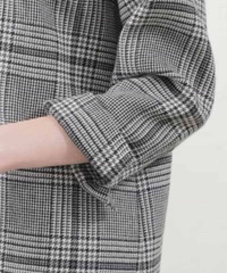 ① 値下マッキントッシュフィロソフィー襟付きグリッターボタニーワンピース新品38