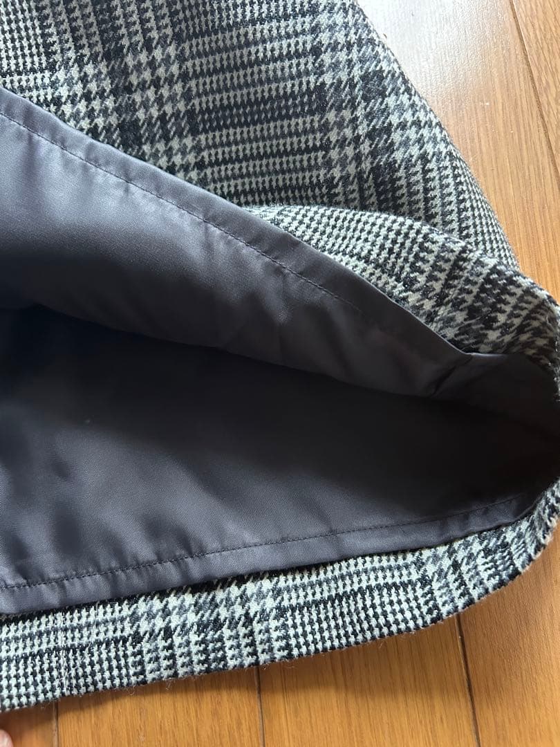 ① 値下マッキントッシュフィロソフィー襟付きグリッターボタニーワンピース新品38