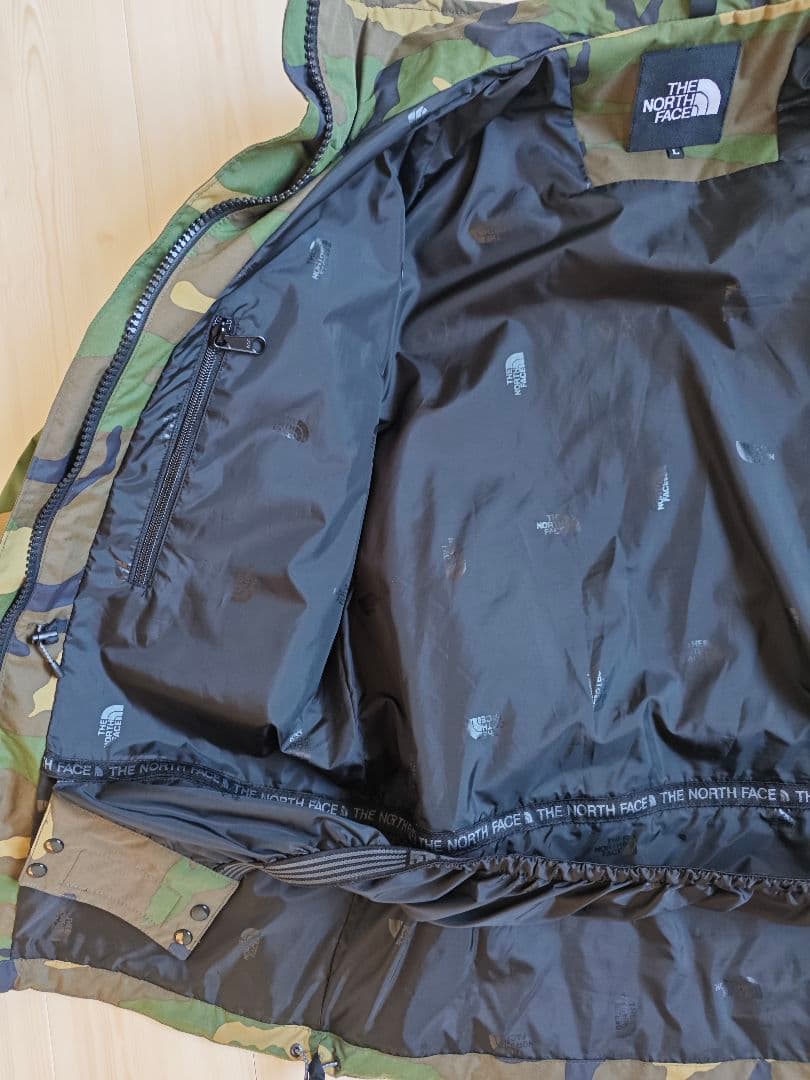 THENORTHFACE　迷彩　スキー ウェア　メンズ　Ｌ