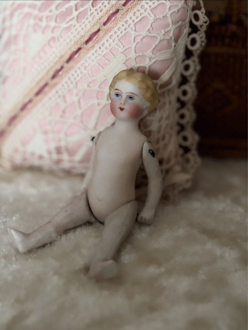 アンティーク ビスクドール オールビスクドール フランス