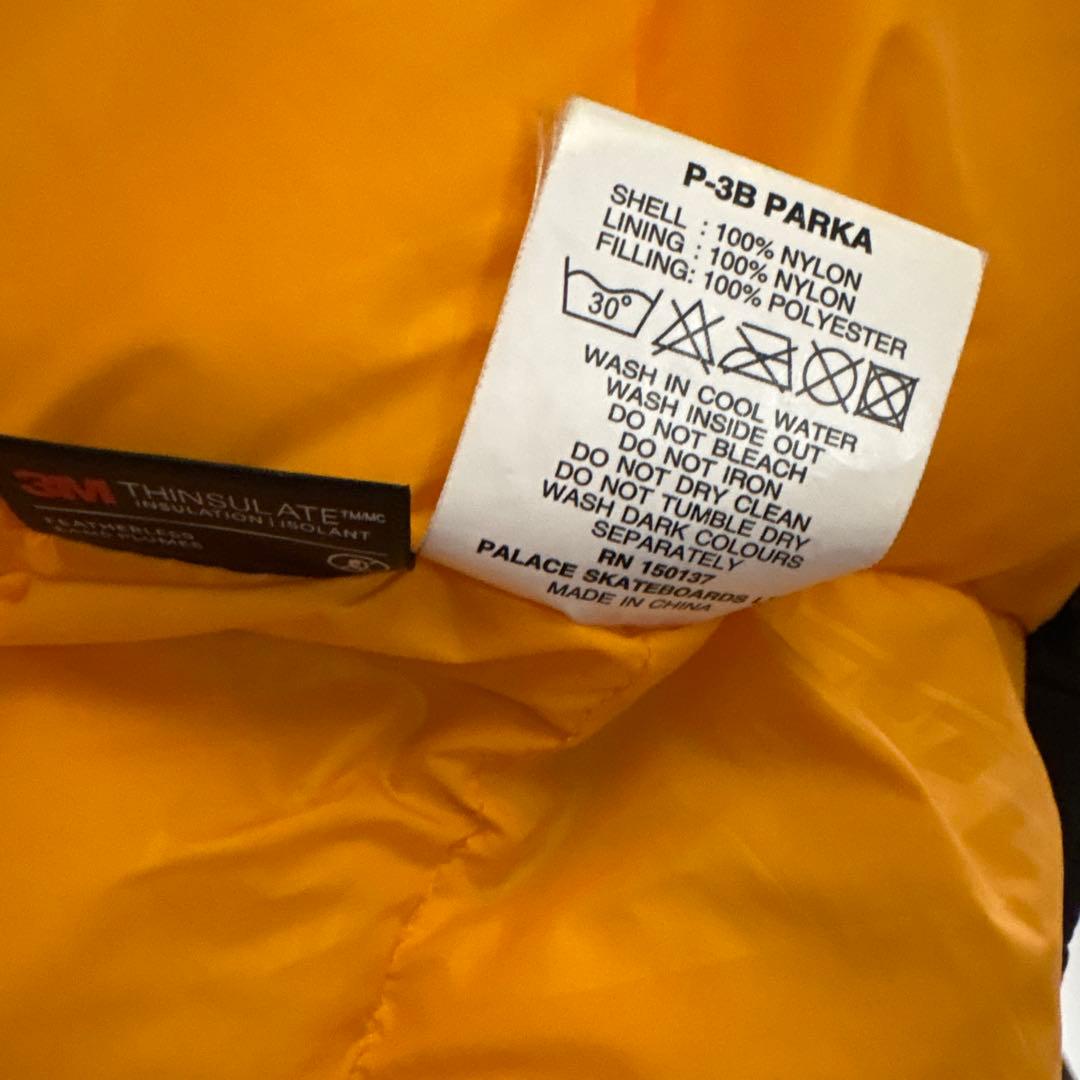 ジャケット・アウター PALACE 19AW P-3B PARKA JACKET L BLACK