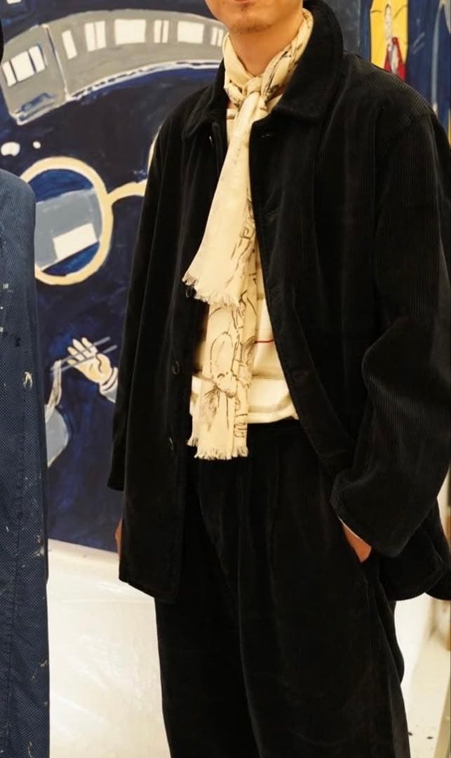 小物 porter classic SKETCH STOLE