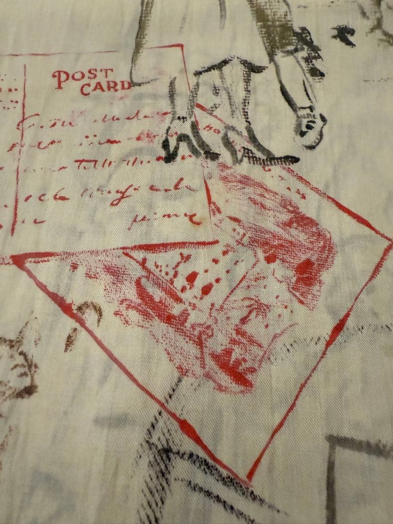 小物 porter classic SKETCH STOLE