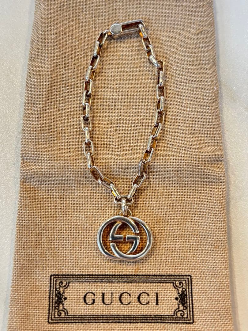 Xmasに❣️GUCCI☆グッチ☆インターロッキング☆ブレスレット