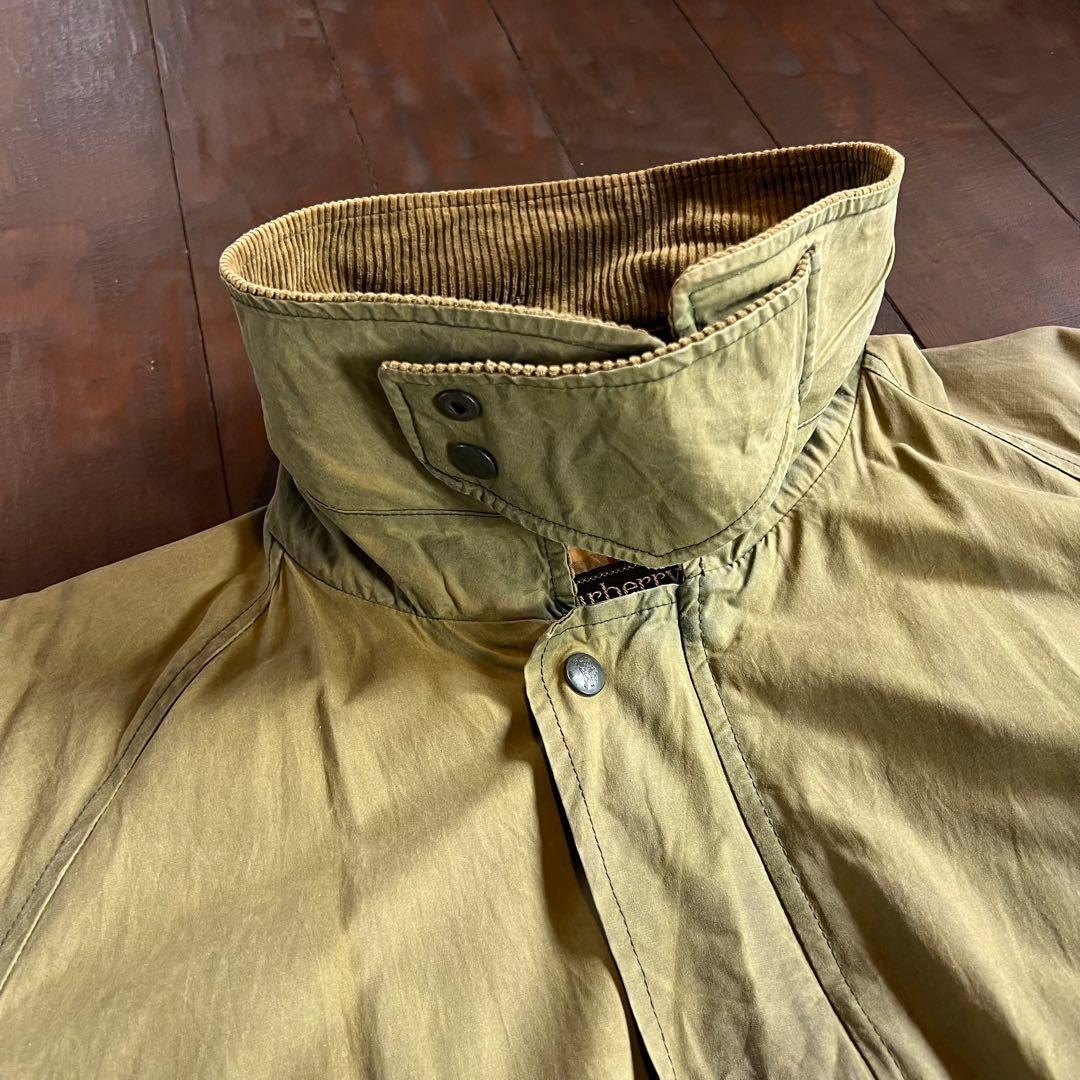 【Burberrys バーバリーズ】 ヴィンテージオイルドジャケット バブアー