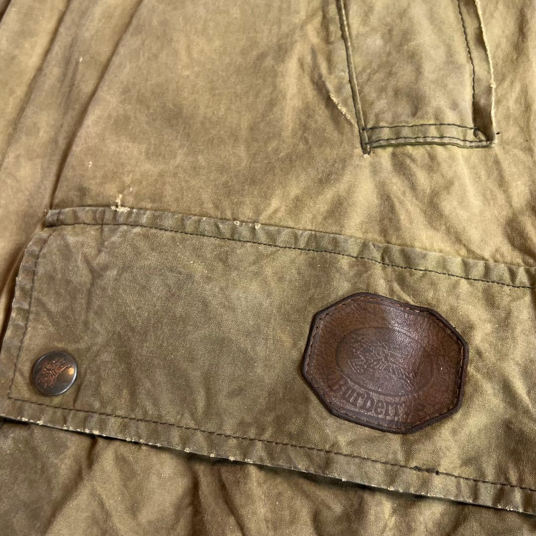 【Burberrys バーバリーズ】 ヴィンテージオイルドジャケット バブアー