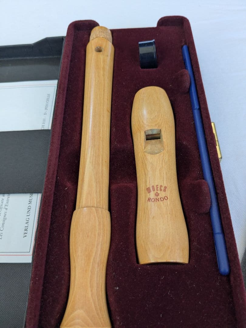 メック　MOECK　木製　ソプラノリコーダー　RONDO