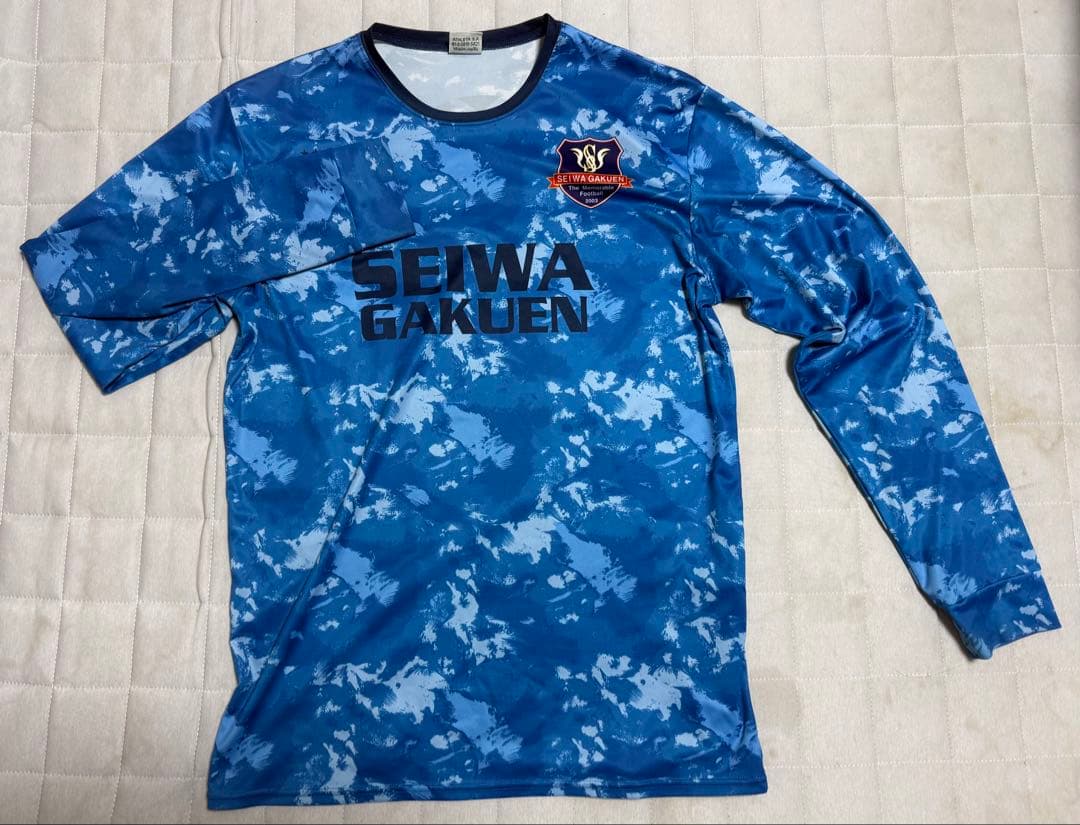 聖和学園　サッカー 長袖　XL